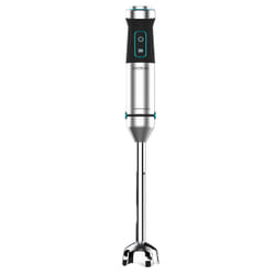 Cecotec Power TitanBlack 1500 XL PerfectCream&Crush Mélangeur par immersion 1500 W Noir, Vert, Acier inoxydable