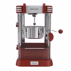Cecotec Fun&Taste P’Corn Classic, Rouge, Acier inoxydable, 0,5 L, 300 W, 220 - 240 V, 50 - 60 Hz, 310 x 290 x 400 mm