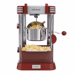 Cecotec Fun&Taste P’Corn Classic machine à popcorn Rouge, Acier inoxydable 0,5 L 300 W