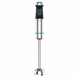 Cecotec Power TitanBlack 1200 XL PerfectCream&Crush, Mélangeur par immersion, 1200 W, Noir, Vert, Acier inoxydable