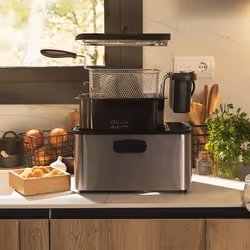 Cecotec Cleanfry Luxury 4000 Friteuse à air chaud 4,2L 3270W Noir, Inox - Vue supplémentaire 6
