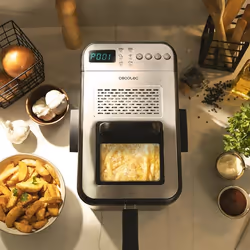 Cecotec Cleanfry Luxury 4000 Friteuse à air chaud 4,2L 3270W Noir, Inox - Vue supplémentaire 8