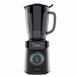 Cecotec 04304, Mixeur de cuisine, 1,8 L, Pileur de glace, 1800 W, Noir, Acier inoxydable