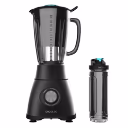 Cecotec Power Black Titanium 1800 Go 1,8 L Mélangeur de table 1800 W Noir