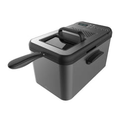 Cecotec Cleanfry Luxury 4000 Unique 4,2 L Autonome 3270 W Friteuse Noir, Acier inoxydable