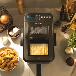 Cecotec Cleanfry Luxury 4000 Friteuse à air chaud 4,2L 3270W Noir, Inox - Vue supplémentaire 8