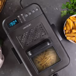 Cecotec Cleanfry Luxury 3000 Friteuse à air chaud 3,2L 2400W Noir - Vue supplémentaire 9