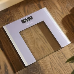 Cecotec Surface Precision Healthy Carré Gris, Transparent, Blanc Pèse-personne électronique