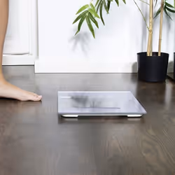 Cecotec Surface Precision Healthy Carré Gris, Transparent, Blanc Pèse-personne électronique - Vue supplémentaire 4