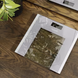 Cecotec Surface Precision Healthy Carré Gris, Transparent, Blanc Pèse-personne électronique - Vue supplémentaire 6