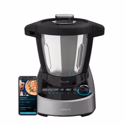 Cecotec 04341 robot de cuisine 1600 W 3,3 L Noir, Acier inoxydable Balances intégrées