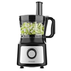 Cecotec 04351 robot de cuisine 1000 W 2 L Noir, Acier inoxydable