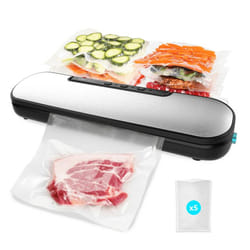 Cecotec 04375 appareil à emballage sous vide Noir, Acier inoxydable