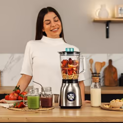 Cecotec 04382 blender Mélangeur de table 1800 W Acier inoxydable