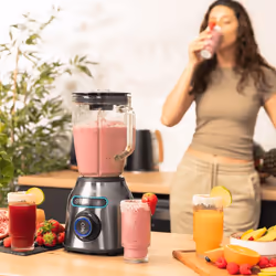 Cecotec 04393 blender 1,8 L Mixeur portable 2200 W Noir, Acier inoxydable - Vue supplémentaire 6