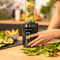 Cecotec 04395 blender 0,6 L Blender sport 350 W Noir - Vue supplémentaire 5