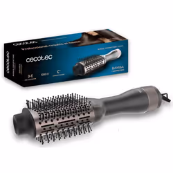 Cecotec Bamba CeramicCare Single, Multistyler, À chaleur, Barre de défilement, Tous types de cheveux, Noir, Rose, Orifice de  ...