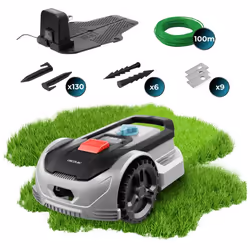 Cecotec Conga GrassHopper 300 Tondeuse à gazon robot Batterie Noir, Gris - Vue supplémentaire 5