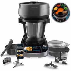 Cecotec Mambo CooKing Victory, 4,5 L, 180 °C, 17,8 cm (7"), Noir, Rotatif, Tactile, 1700 W