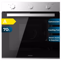 CARACTÉRISTIQUES : Grande capacité : cuisinez pour toute la famille avec sa grande capacité de 70 litres et son plateau 5 pos ...