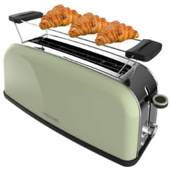 Cecotec - Grille-pain vertical Toastin' time 850 Green Long