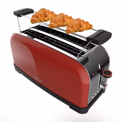 Cecotec Grille-pain vertical Toastin' time 1500 Red