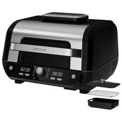 Cecotec Cecofry FireDome 8000 Pro Unique 8 L Autonome 1700 W Friteuse d’air chaud Noir, Acier inoxydable
