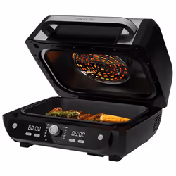 Cecotec Cecofry FireDome 8000 Pro Unique 8 L Autonome 1700 W Friteuse d’air chaud Noir, Acier inoxydable