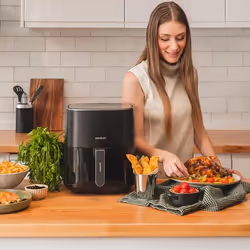 Cecotec 04971 Friteuse à air chaud 5,5L 1500W Noir - Vue supplémentaire 4