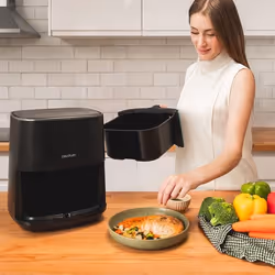 Cecotec 04971 Friteuse à air chaud 5,5L 1500W Noir - Vue supplémentaire 6