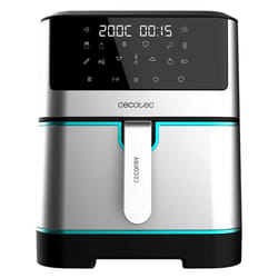 Cecotec 04984 friteuse Unique 8 L Autonome 1800 W Friteuse sans huile Noir, Acier inoxydable