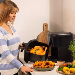 Cecotec Cecofry Bombastik 6000 Unique 6 L Autonome 1700 W Friteuse d’air chaud Noir