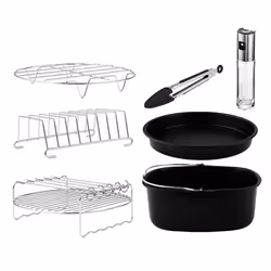 Cecotec 04995, Kit d'accessoires, Cecotec, Noir, Acier inoxydable