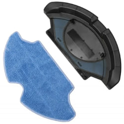 Accessoire pour nettoyer le sol avec tissu en microfibre. Robot aspirateur compatible avec : Conga, Conga Slim et Conga