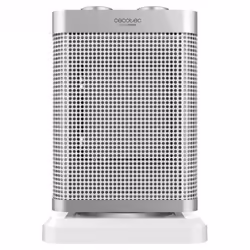 Cecotec 05309 appareil de chauffage Intérieure Acier inoxydable, Blanc 1500W