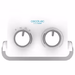 Cecotec 05309 appareil de chauffage Intérieure Acier inoxydable, Blanc 1500W