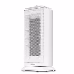 Cecotec 05311 appareil de chauffage Intérieure Acier inoxydable, Blanc 2000W