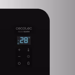 Cecotec Ready Warm 6670 Crystal Connection Intérieure Noir 1000W - Vue supplémentaire 4