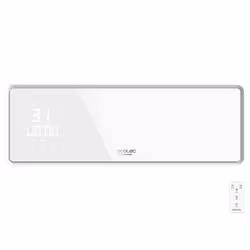 Cecotec Ready Warm 5300 Power Box Ceramic, Chauffage de ventilateur électrique, Vitrocéramique, 24 h, IP22, Intérieure, Mur