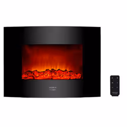 Cecotec Ready Warm 2200 Curved Flames, 398 mm, 165 mm, 560 mm