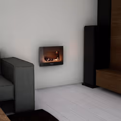 Cecotec Ready Warm 2200 Curved Flames Intérieure Cheminée encastrée Electrique Noir - Vue supplémentaire 5