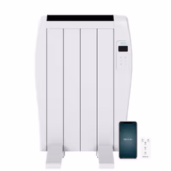 Cecotec ReadyWarm 800 Thermal Connected, Chauffage électrique à convecteur, Aluminium, Intérieure, Sol, Blanc, LED