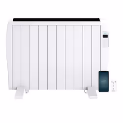 Cecotec ReadyWarm 2000 Thermal Connected, Chauffage électrique à convecteur, Intérieure, Sol, Mur, Blanc, LED, 1500 W