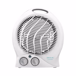 Cecotec Ready Warm 9790 Force, Chauffage de ventilateur électrique, Intérieure, Bureau, Sol, Table, Blanc, Barre de défilemen ...