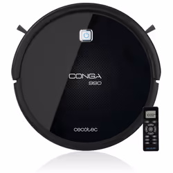 Cecotec Conga 990 Vital, Combiné, Noir, Rond, 64 dB, Area, Auto, Edge, Manuel, My Space, Spirale, 7 jour(s)