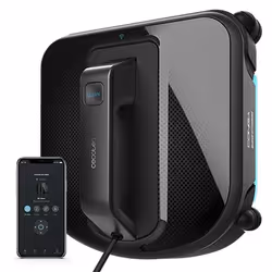 Cecotec Conga WinDroid 980 Connected, Aspiration, Noir, Secteur, 270 mm, 250 mm, 120 mm