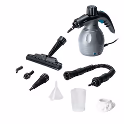 Cecotec 05515 nettoyeur vapeur Nettoyeur vapeur portable 0,35 L 1000 W Noir, Gris