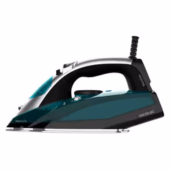 Cecotec 05521 fer à repasser Fer à repasser à sec ou à vapeur Semelle en aluminium 2600 W Noir, Vert