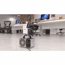 Cecotec TotalPure 4000 Ozone 100 m² 180 W Noir, Acier inoxydable
