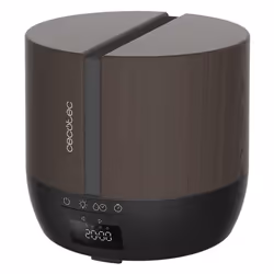 Cecotec 05649, Réservoir, Diffuseur huiles essentielles par évaporation, 0,5 L, 30 m², Minuteur
